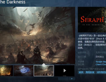 暗黑类奇幻游戏《暗黑炽天使》Steam页面上线 支持中文